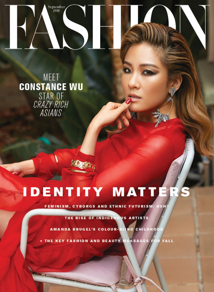 Constance Wu on FASHION Magazine September 2018 Cover