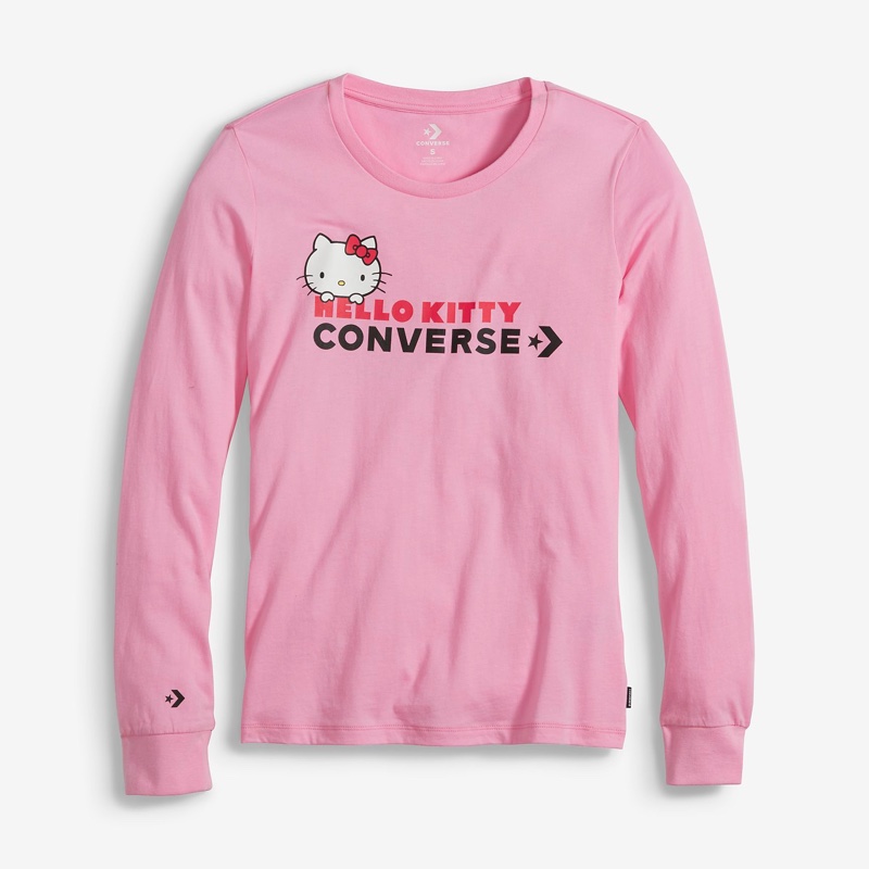 Converse x Hello Kitty Long Sleeve Shirt $40