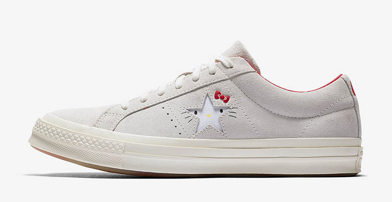 Converse x Hello Kitty One Star Suede Low Top Sneaker $100