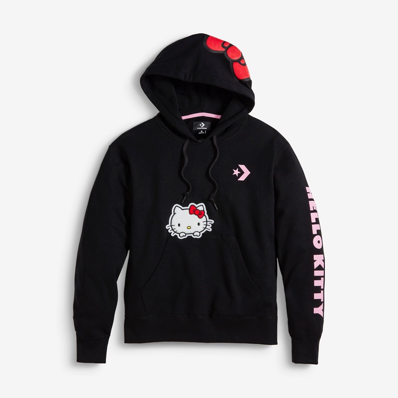 Converse x Hello Kitty Pullover Hoodie $75