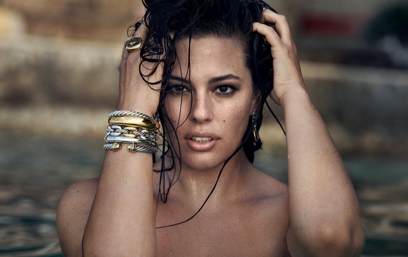 Ashley Graham stars in David Yurman fall-winter 2018 campaign