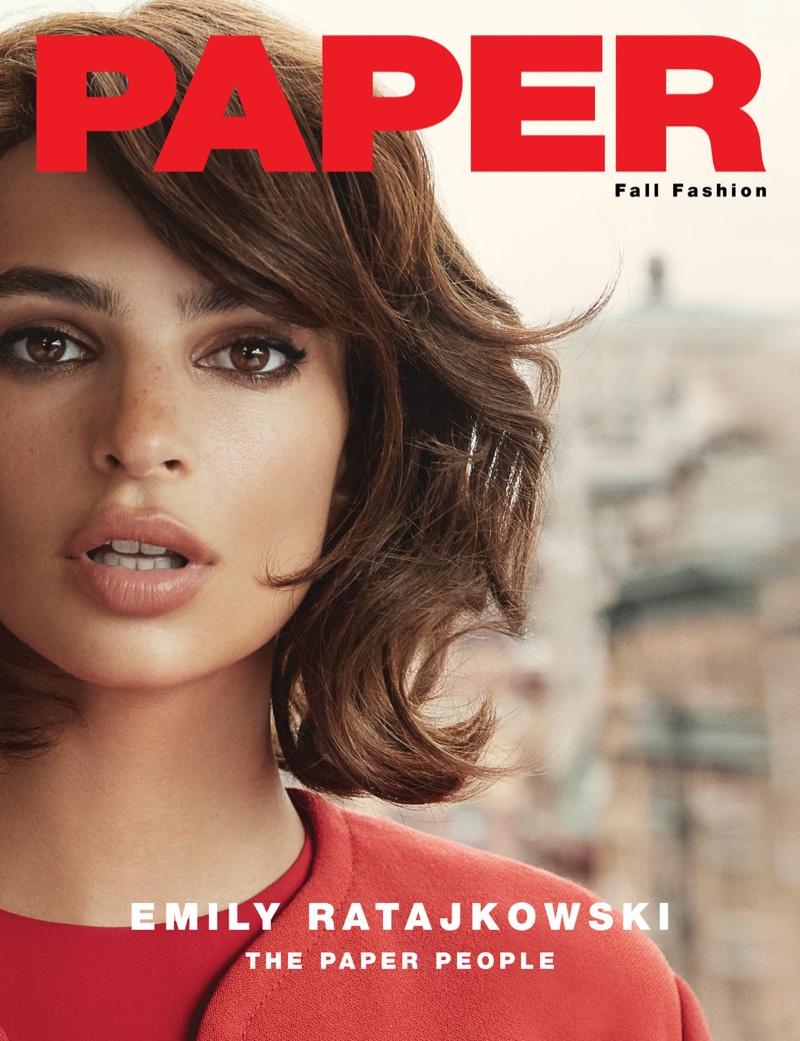 Emily Ratajkowski on Paper Magazine Fall 2018 Cover