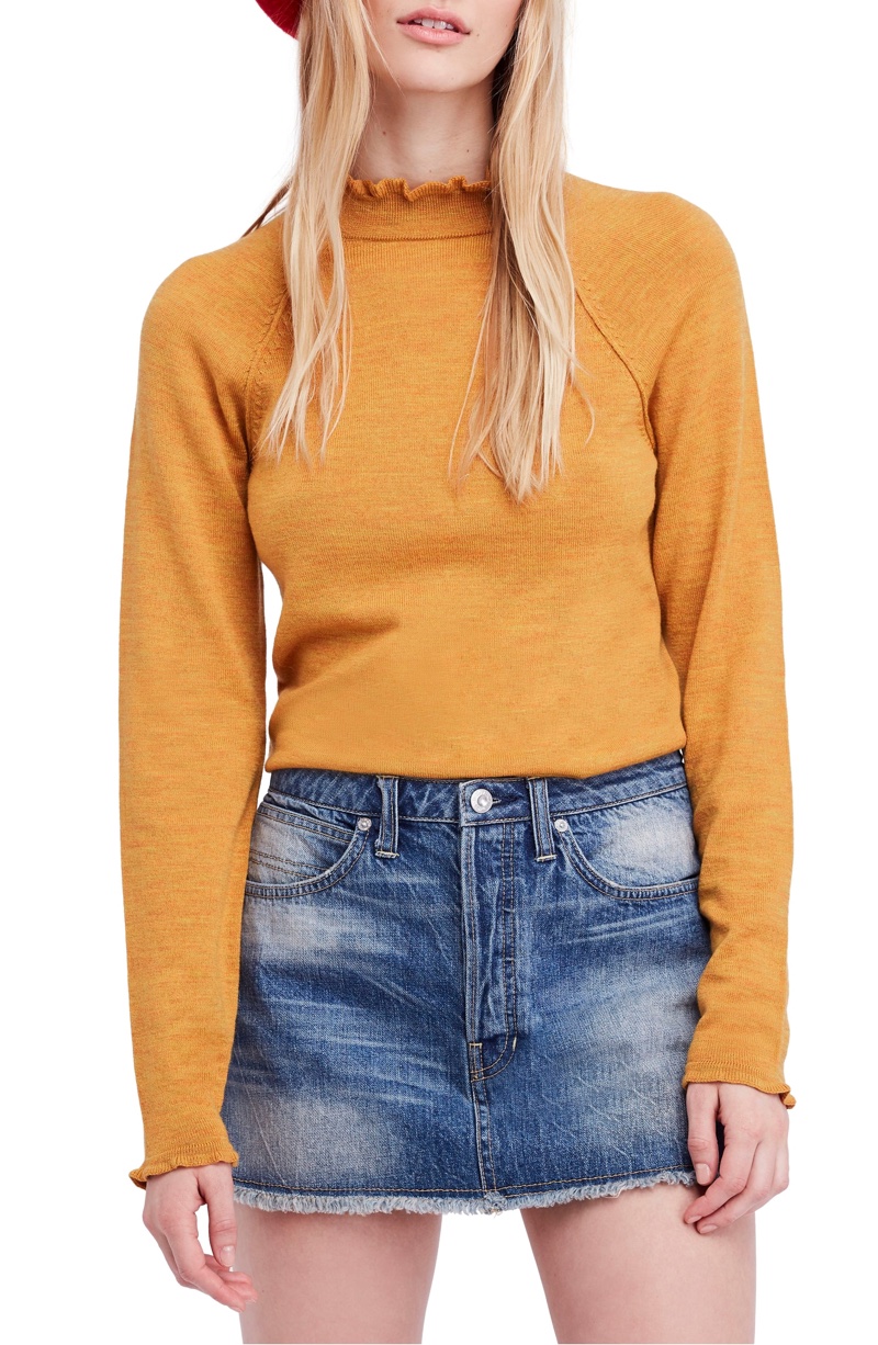 Free People Needle & Thread Merino Wool Sweater $88.50