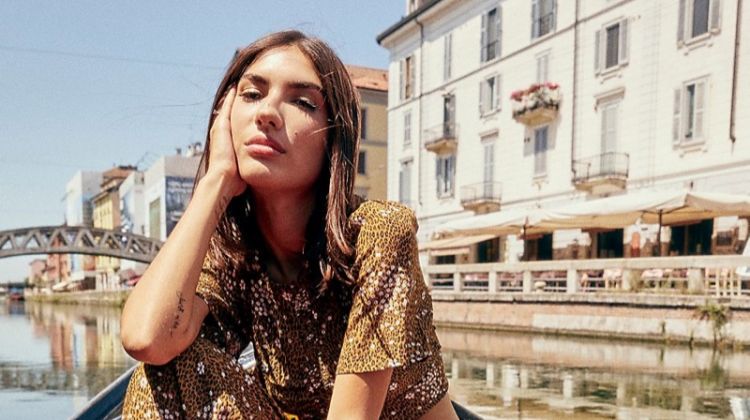 Patricia Manfield Poses in Milan for Free People’s Latest Outing