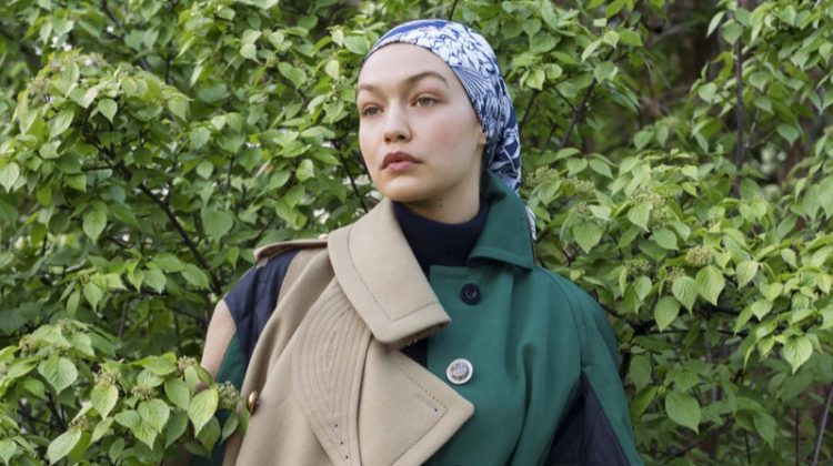 Gigi Hadid Layers Up in Chic Outerwear for Vogue