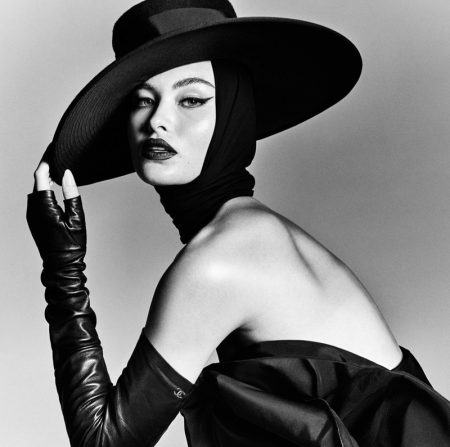 Grace Elizabeth Stuns in Black & White for Vogue Brazil Grace Elizabeth Stuns in Black & White for Vogue Brazil