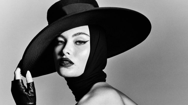 Grace Elizabeth Stuns in Black & White for Vogue Brazil