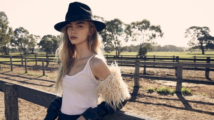 Exclusive: Hollie Brown by Sam Bisso in ‘Into Nature’