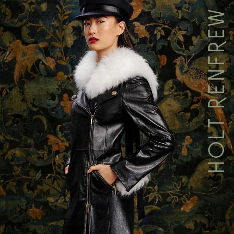 Shu Pei fronts Holt Renfrew fall-winter 2018 campaign