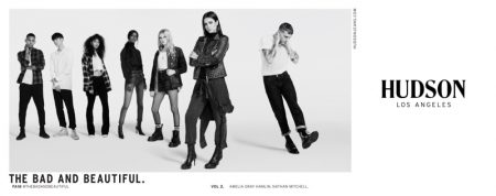 Amelia Gray Hamlin Returns for Hudson Jeans Fall 2018 Campaign