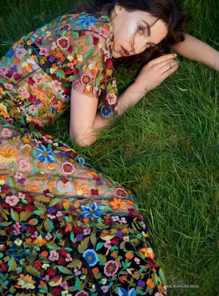 Jacquelyn Jablonski Harper S Bazaar Uk Dreamy Dress Editorial