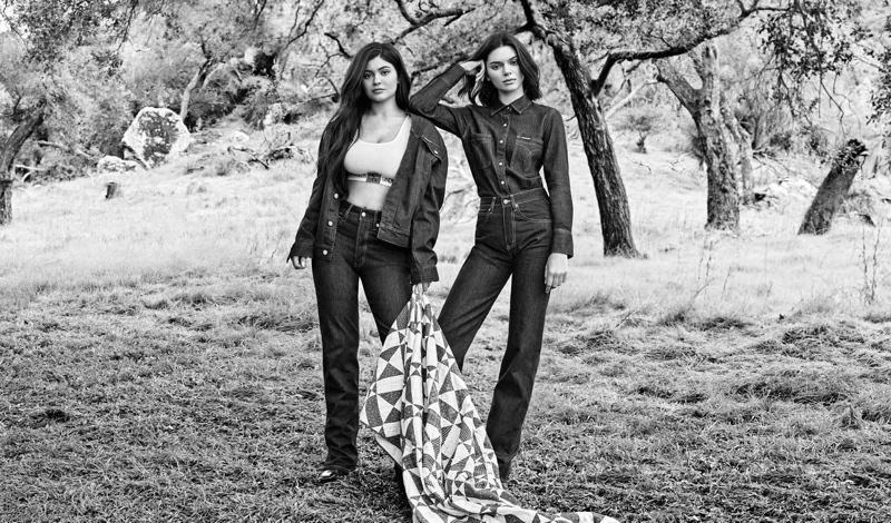 Kylie and Kendall Jenner wear Calvin Klein Jeans in fall 2018 campaign