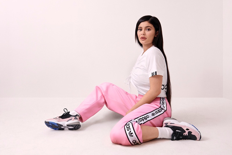 Kylie Jenner stars in adidas Falcon sneaker campaign