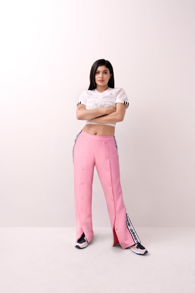 Influencer Kylie Jenner fronts adidas Falcon sneaker campaign