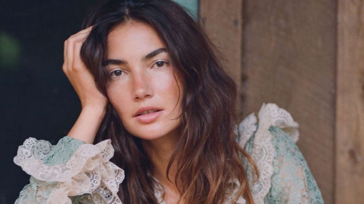 Lily Aldridge Poses in Chic Country Looks for InStyle