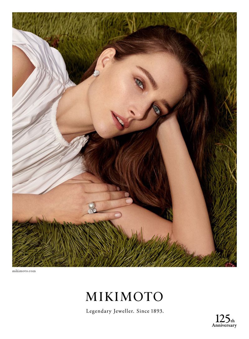 Mikimoto taps model Josephine le Tutour for 2018-2019 campaign