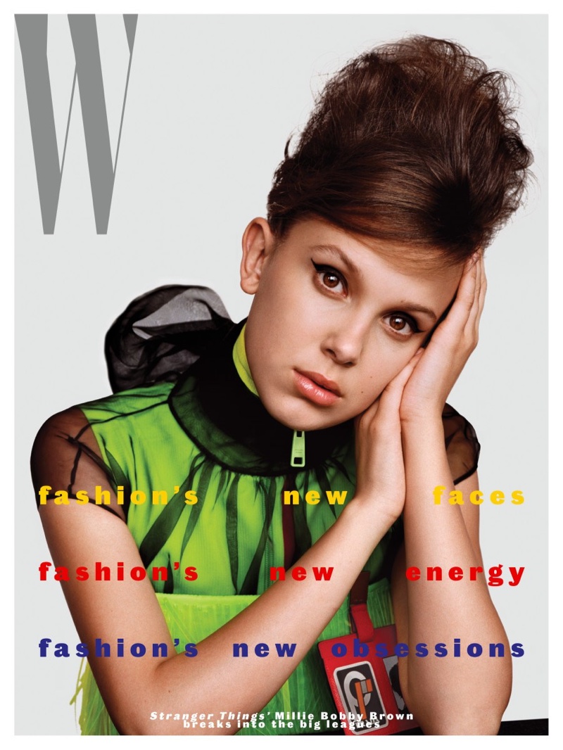 Millie Bobby Brown on W Magazine Volume IV 2018 Cover