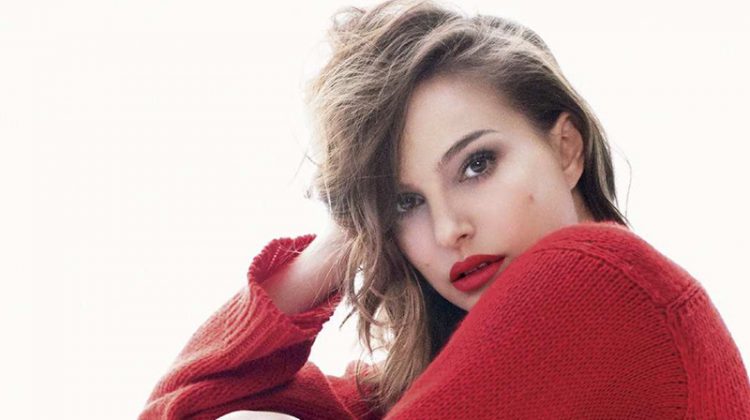 Natalie Portman Heats Up Dior Rouge Lipstick Ads