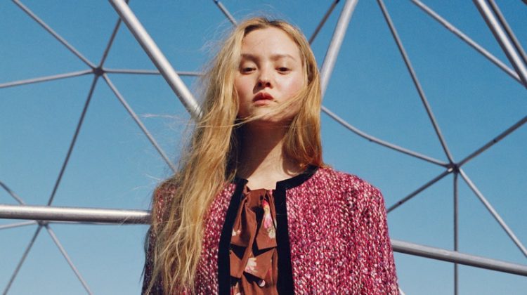 Devon Aoki Poses Outdoors for Nordstrom Fall 2018 Campaign