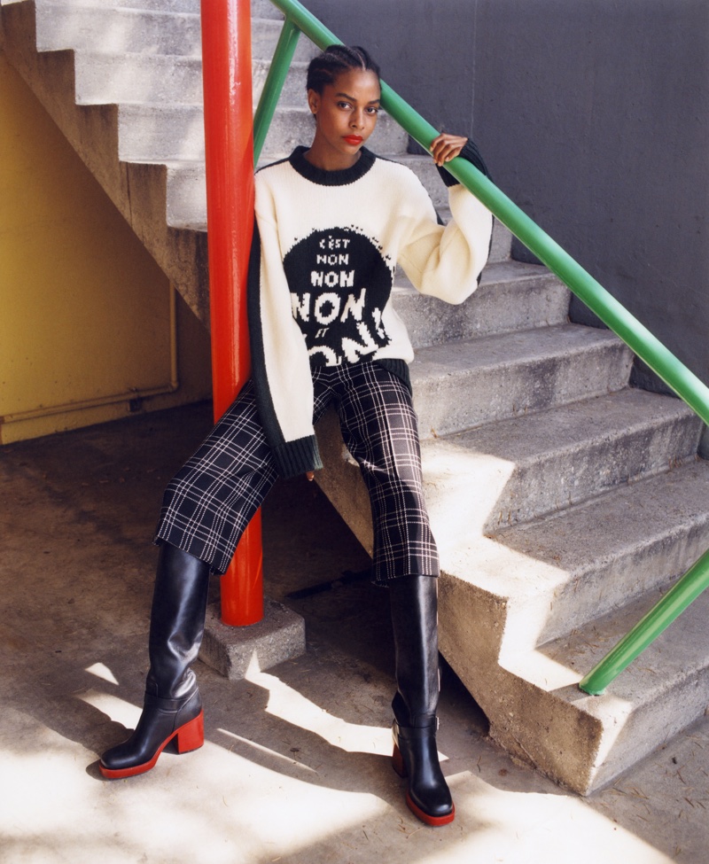 Karly Loyce fronts Nordstrom fall 2018 campaign