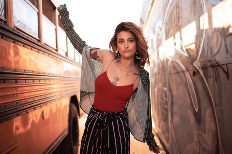 Actress Paris Jackson appears in Penshoppe pre-holiday 2018 campaign