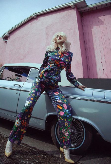 Pyper America Smith Poses in Retro Looks for Vogue Russia Pyper America Smith Poses in Retro Looks for Vogue Russia