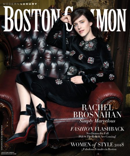 'The Marvelous Mrs. Maisel' Star Rachel Brosnahan Poses in Modern Luxury