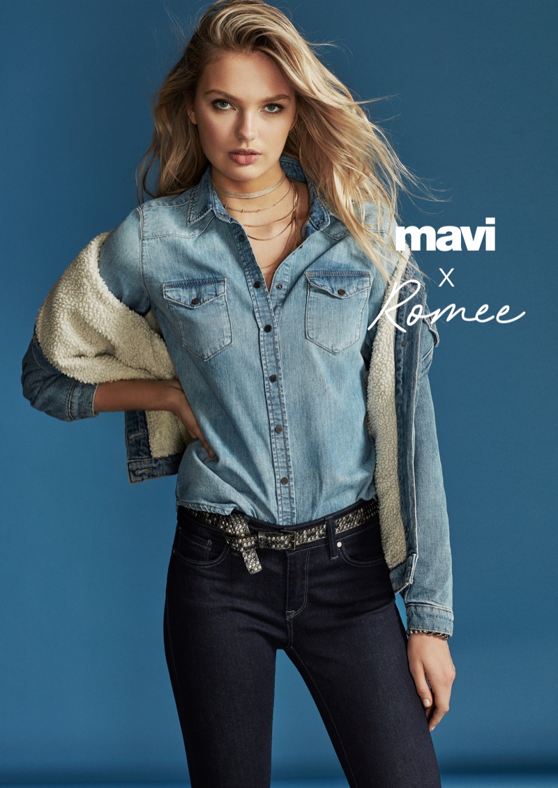 Mavi enlists Romee Strijd for its fall-winter 2018 campaign