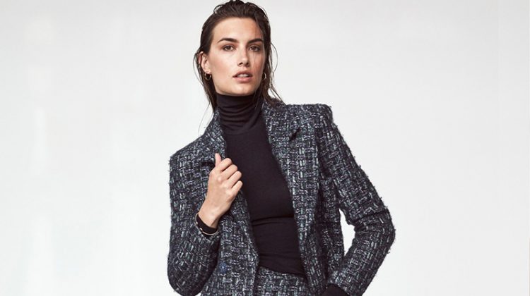 Ronja Furrer Models New Suiting Trends for ELLE Germany
