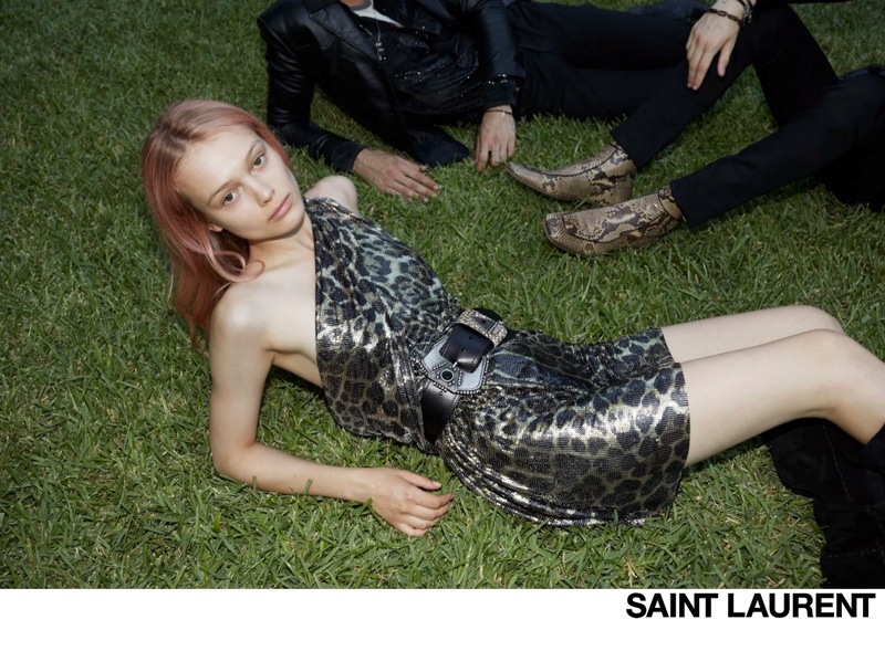 Simona Kust stars in Saint Laurent Palermo Summer Nights campaign