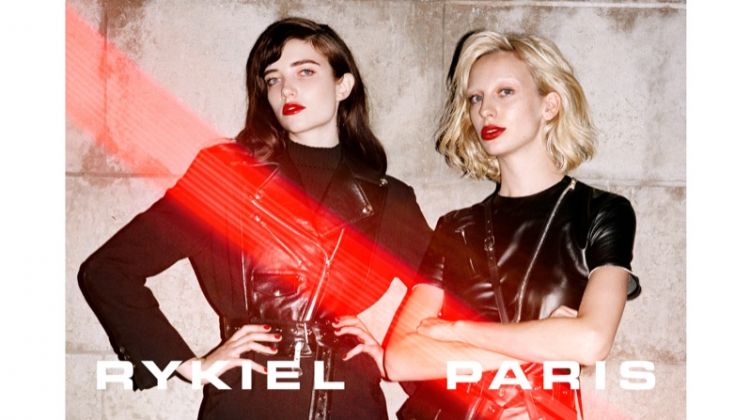 Grace Hartzel and Lili Sumner star in Sonia Rykiel fall-winter 2018 campaign