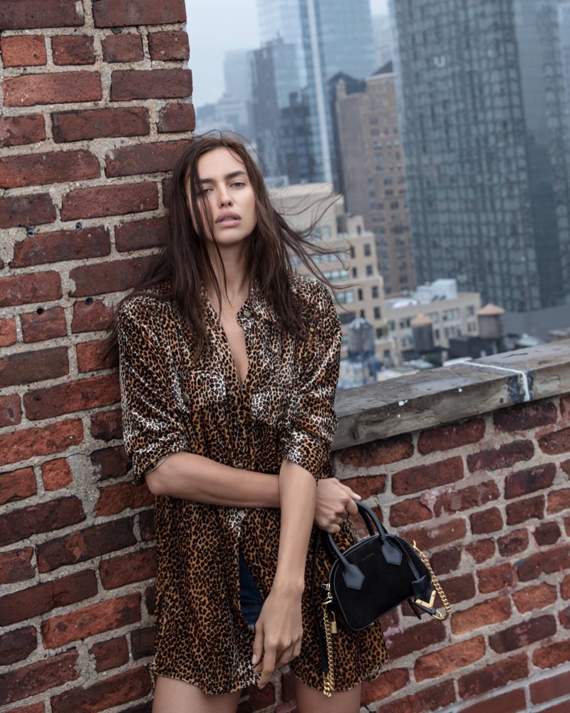 Irina Shayk fronts The Kooples fall-winter 2018 campaign