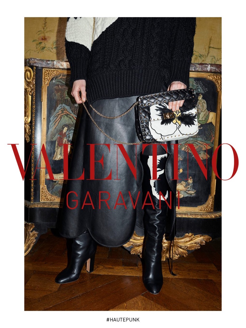 An image from the Valentino fall-winter 2018 campaign