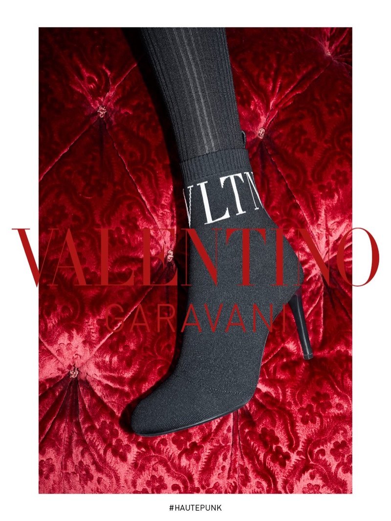 Valentino focuses on shoes for fall-winter 2018 campaign
