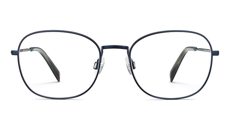 Warby Parker Wilcox Glasses in Brushed Navy $145