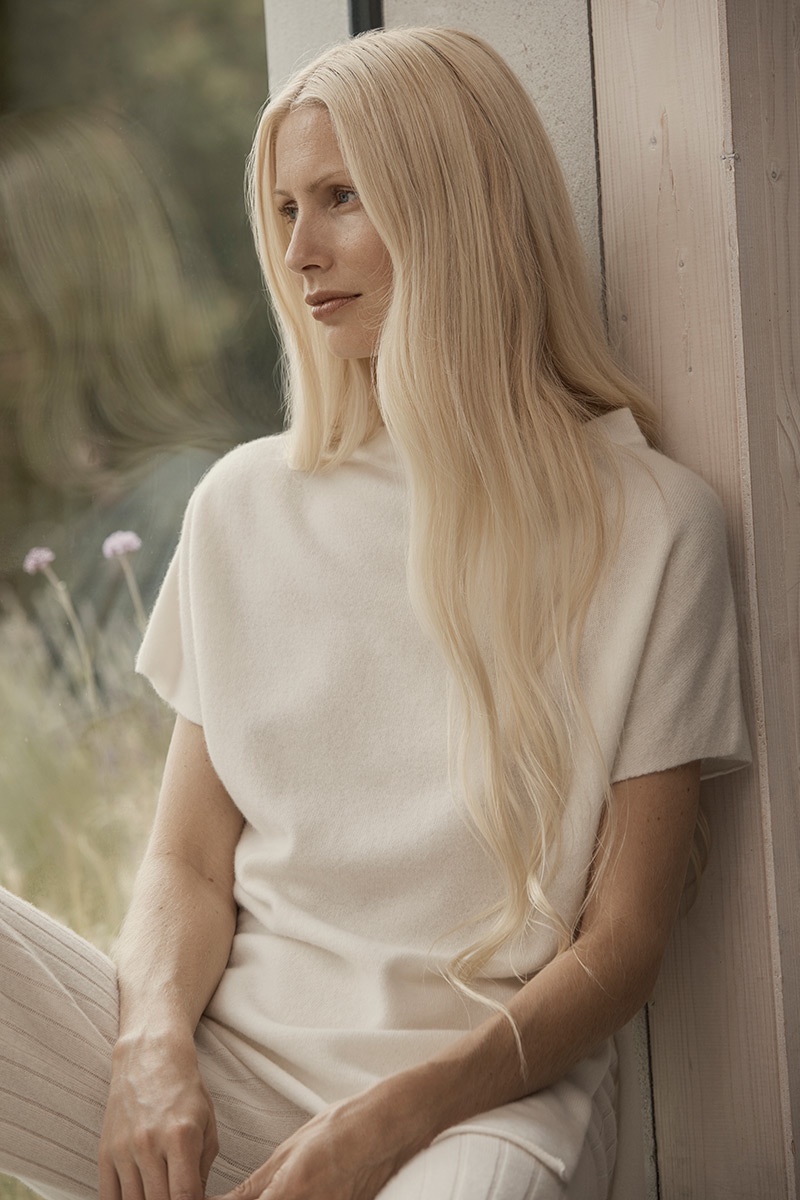 Kirsty Hume stars in Zara Home fall 2018 Timeless Essentials lookbook