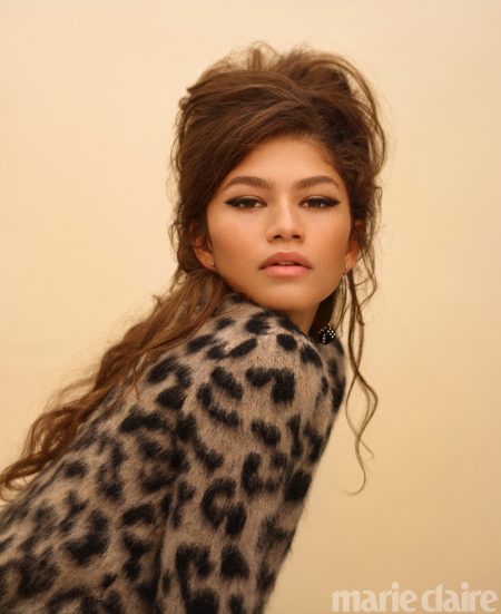 Zendaya Channels 60's Style for Marie Claire Cover Story
