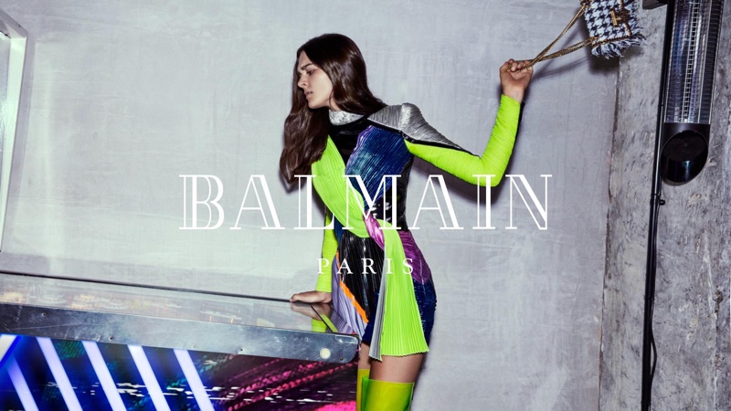 Balmain taps Charlotte Lawrence for fall-winter 2018 campaign