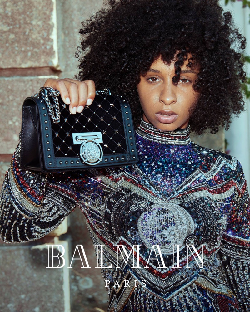 Singer Mina Rose fronts Balmain fall-winter 2018 campaign