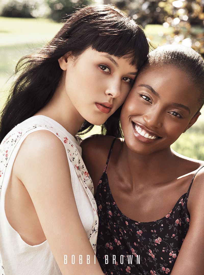 Angelica Erthal and Alicia Burke star in Bobbi Brown Cosmetics fall 2018 campaign