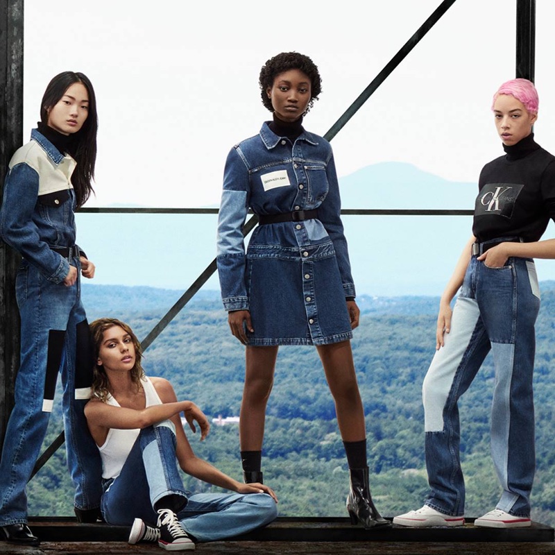 An image from the Calvin Klein Jeans fall 2018 advertising campaign