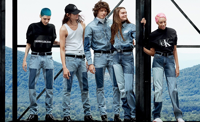 Willy Vanderperre photographs Calvin Jeans fall-winter 2018 campaign