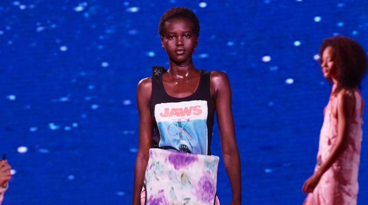 Calvin Klein Brings ‘Jaws’ to the Runway for Spring 2019