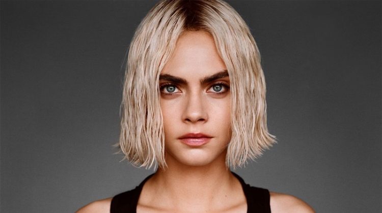 Cara Delevingne Rocks Logo Style for PUMA Bodywear Campaign Cara Delevingne stars in PUMA Bodywear campaign