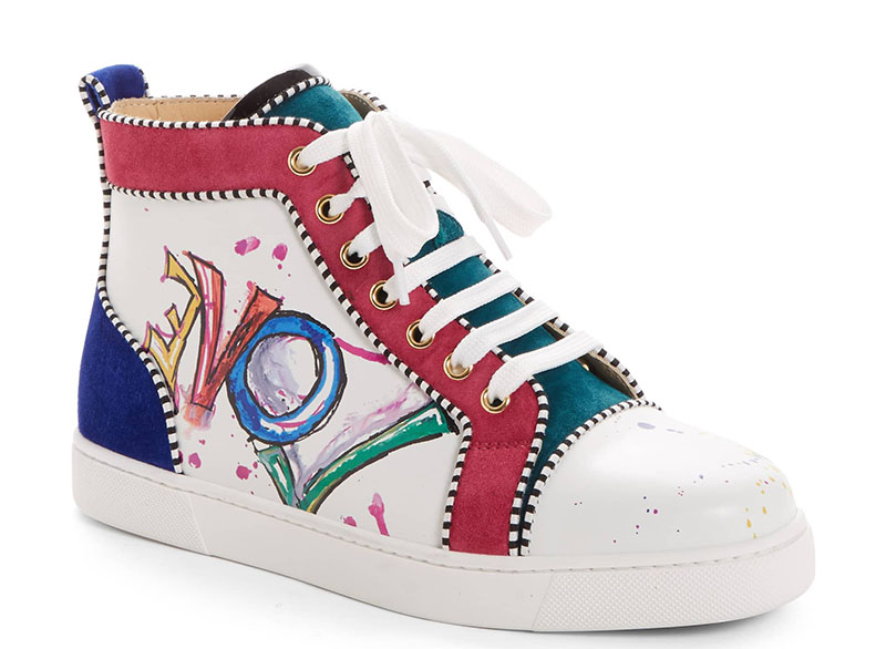 Christian Louboutin Love High Top Sneaker $945