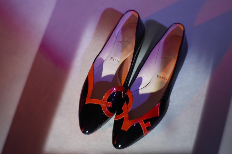 christian louboutin love flats