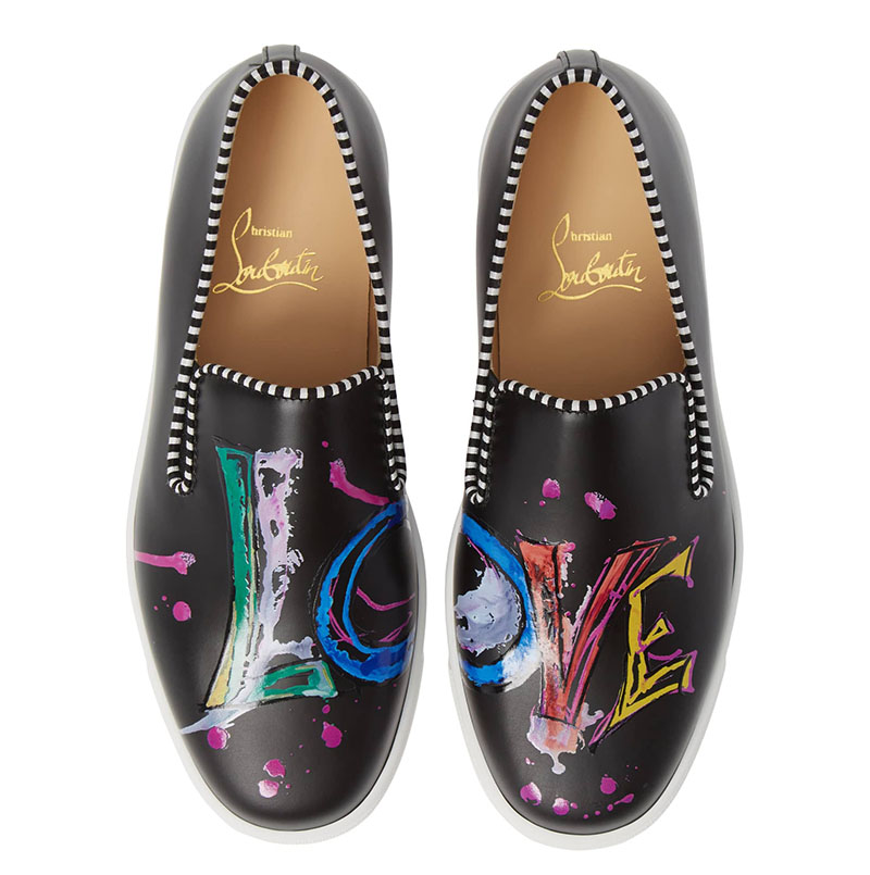 Christian Louboutin Loubi Love Slip-On Sneaker $895