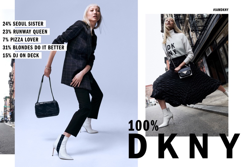 Soo Joo Park fronts DKNY fall-winter 2018 campaign