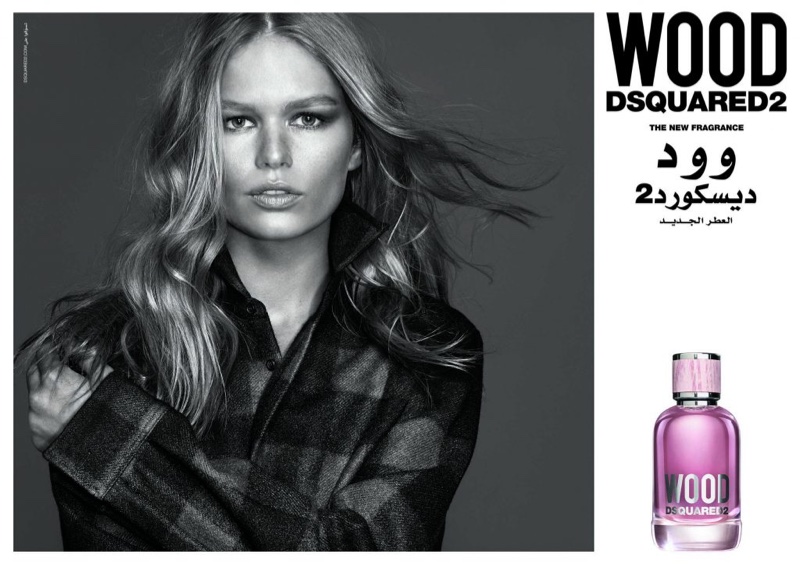 Anna Ewers stars in DSquared2 Wood fragrance campaign