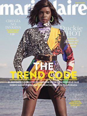 Duckie Thot | Marie Claire Mexico | 2018 Cover Photoshoot